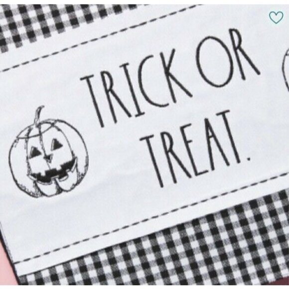 Rae Dunn Halloween Table Runner Decor - Picture 2 of 3
